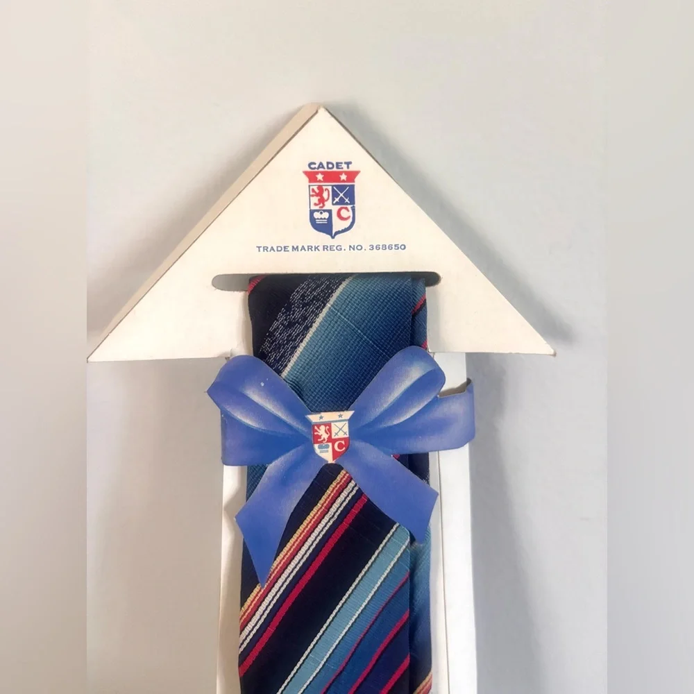 Vintage Cadet Junior Youth Neck Tie- New In Original Packaging